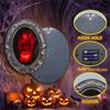 Luce Specchio Decorazione Halloween Illuminato Cornice Dettagliata Ornamento da Appendere per Ingresso Scaffali Parete Stile Sala Eventi