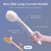 Bath Body Brush, Never Mold Back Brush Long Handle for Shower, Dry Exfoliating Brush or Wet Shower