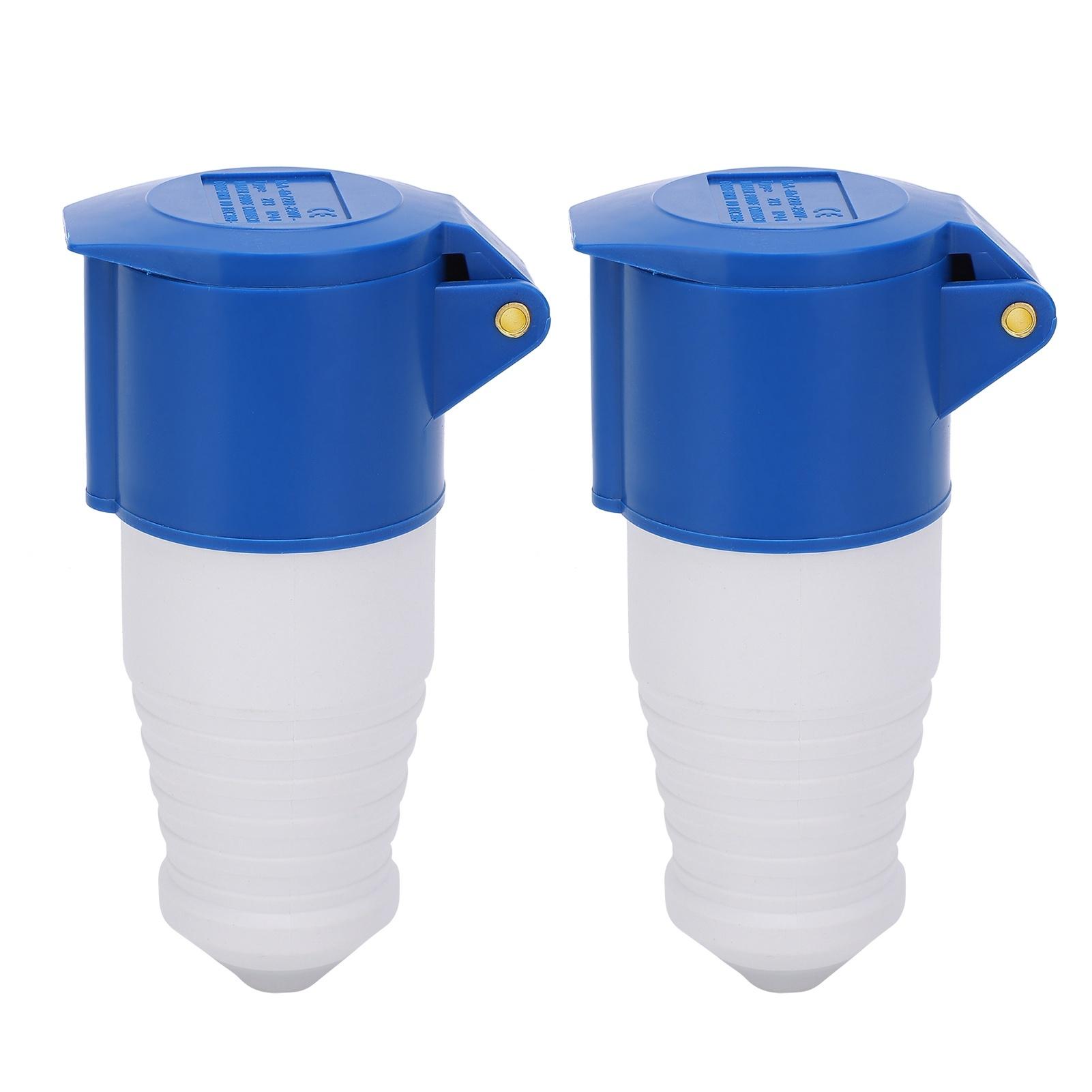 

2Pcs Industrial Power Connector 3Pin 1Phase ExplosionProof Waterproof 16A 3 Hole 220260V