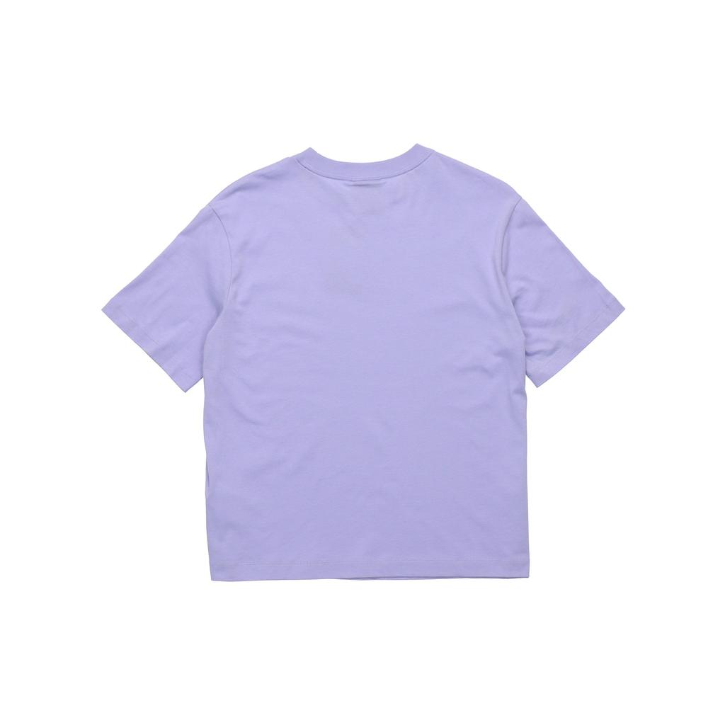 Nike Sportswear Essentials Embroidered Logo Short Sleeve T-Shirt Women Tops Light-Purple CT2588-569