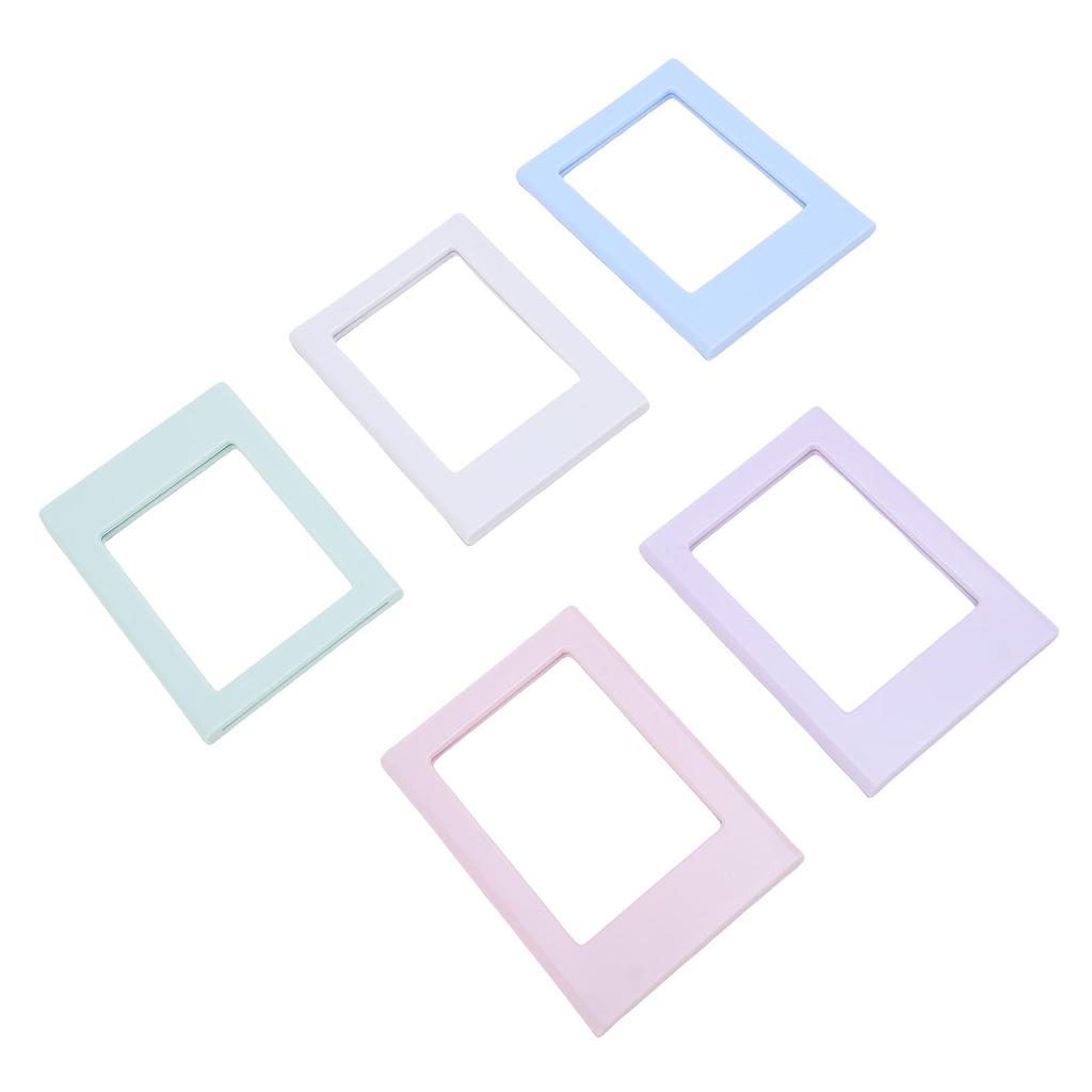 5 STÜCK Magnetische Fotorahmen für Kühlschrank 3 Zoll Sofortbildrahmen Foto Memo Kartenhalter