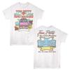 Tom Petty & The Heartbreakers Into The Great Wide Open Song List Men's T Shirt