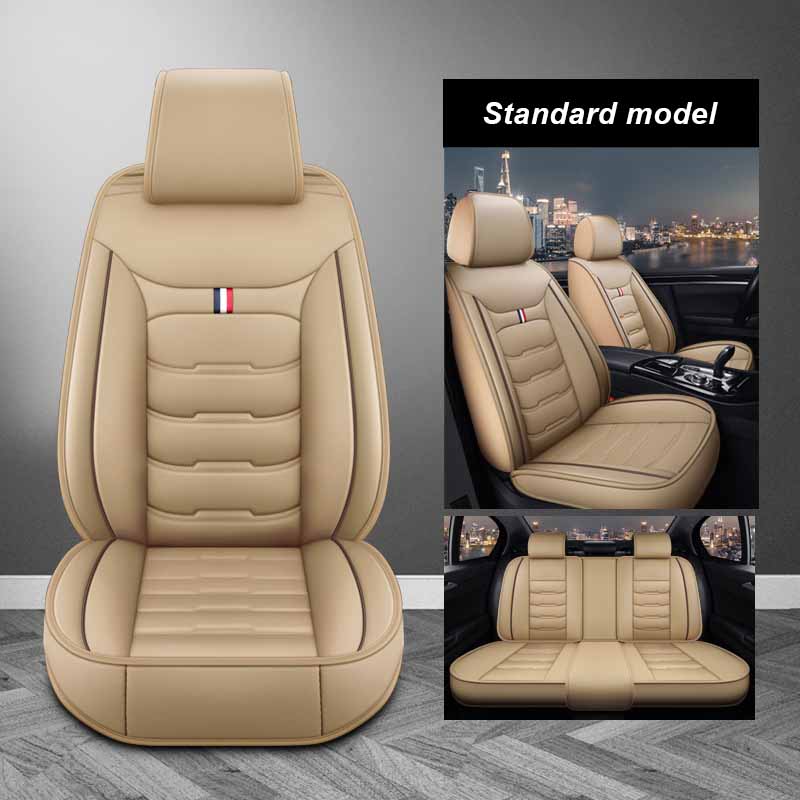 Poduszka na fotel samochodowy z pełnym otoczeniem Skórzana poduszka Cztery pory roku Uniwersalny pokrowiec na fotel samochodowy Oddychający Pełny pakiet Pokrowiec na siedzenie