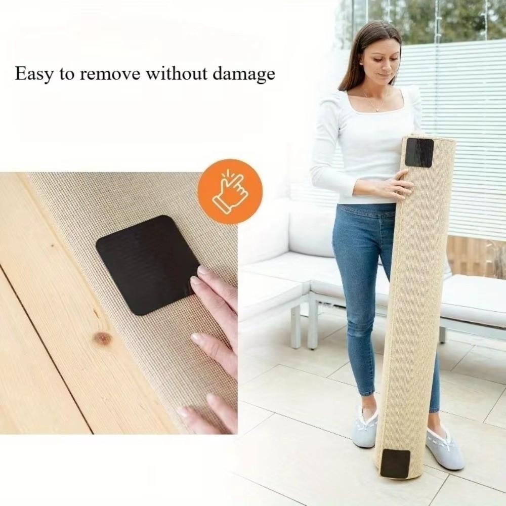 Reusable Rug Pad Gripper Non Slip Rug Pad Secure Slip Mat Bedroom