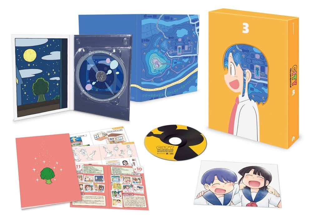 CITY THE ANIMATION Volume 3 Blu-ray (No Bonus) [Blu-ray]