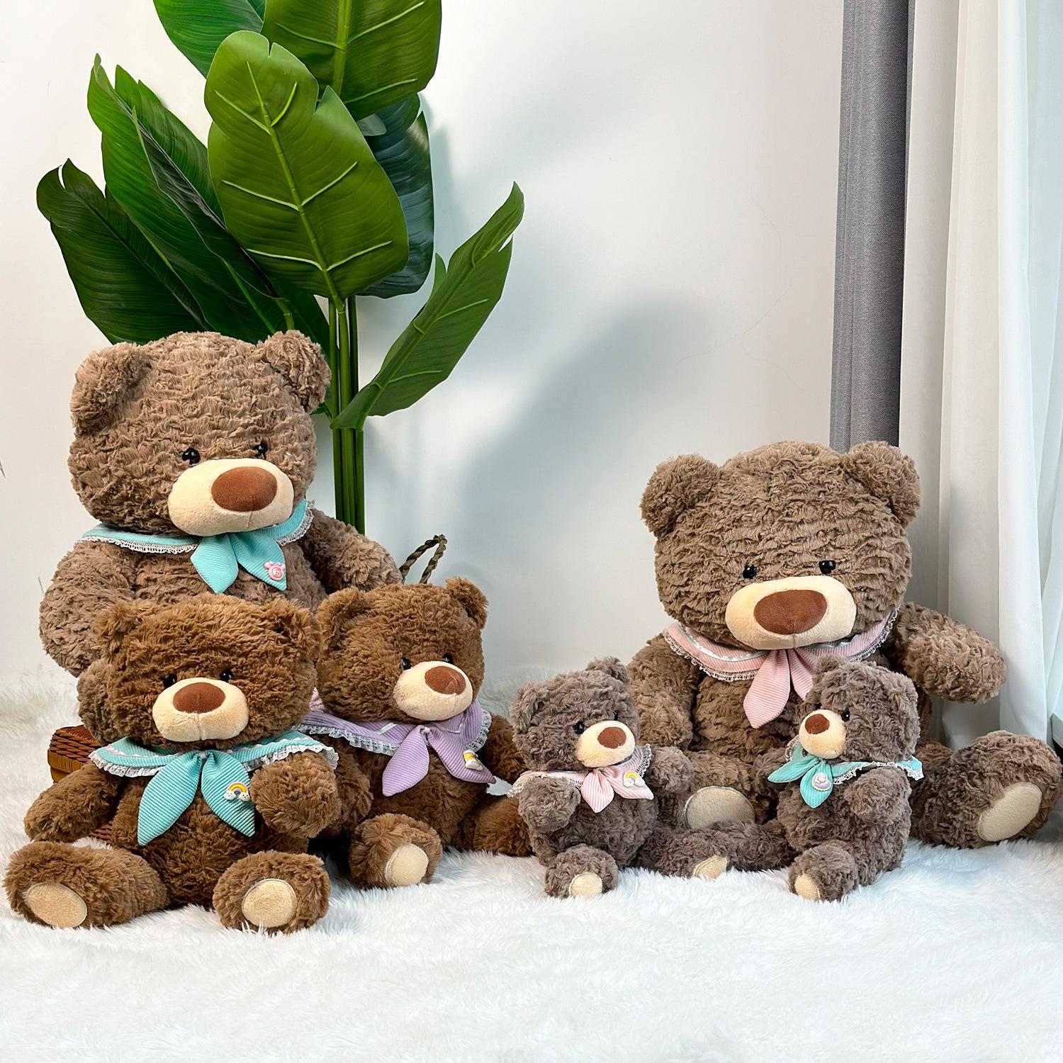 

New Teddy Bear Plush Toy Doll Bear Gift Children s Sleeping Soothing Doll Pillow 21cm