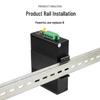 HAILE Industrial 100M Fiber Optic Transceiver Switch