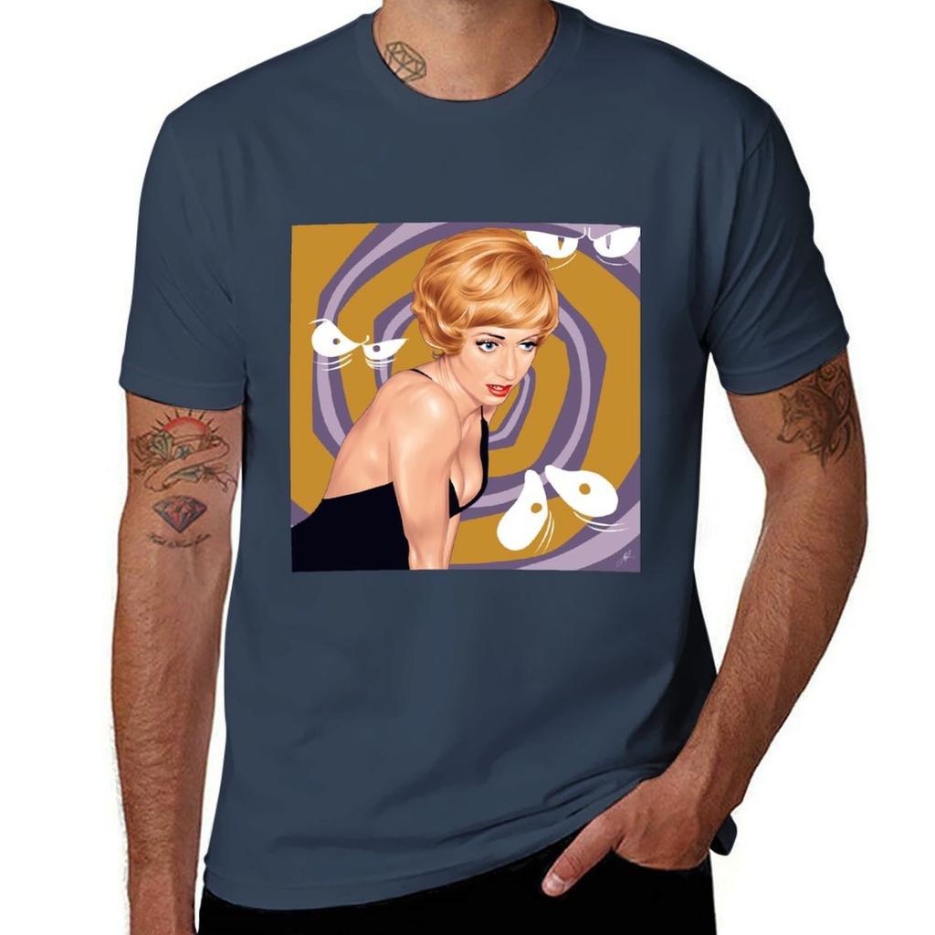 Sandy Duncan Tshirt Casual Graphic Print Tee
