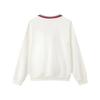 Skechers New Year Series Comfortable Warm Lightweight Soft Mock Neck Half Zip Pullover Sweatshirt Men sweatshirt Cotton-Candy-White L125M004-0074