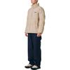 FILA Down Jackets Unisex Beige Stand Collar Moderate FS2DJE4101X-BEG
