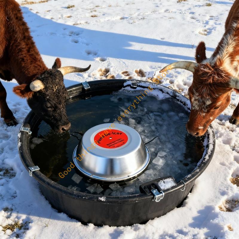 

1000W Floating Thermostatically Controlled Outdoor Pond Heater For Ponds & Livestock Drinking Troughs De-Icing 55KF China Mainland