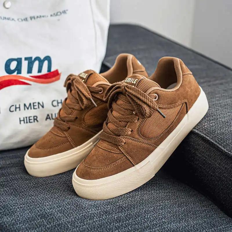 Fashion High Platform Platforme Walking Shoes Men Casual Trainer Men Size 46 Men's Sneakers Sports Teniz Genuine Brand Unique