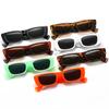 SHAUNA Ins Popular Fashion Small Rectangle Sunglasses Women Vintage Jelly Color Eyewear Men Square Trending Sun Glasses UV400