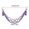 Hammock for Stuffed Animals Toy Net Wall-Mounted Corner Holder Organizer Storage for Playroom Nursery Dorm Bedroom Decor