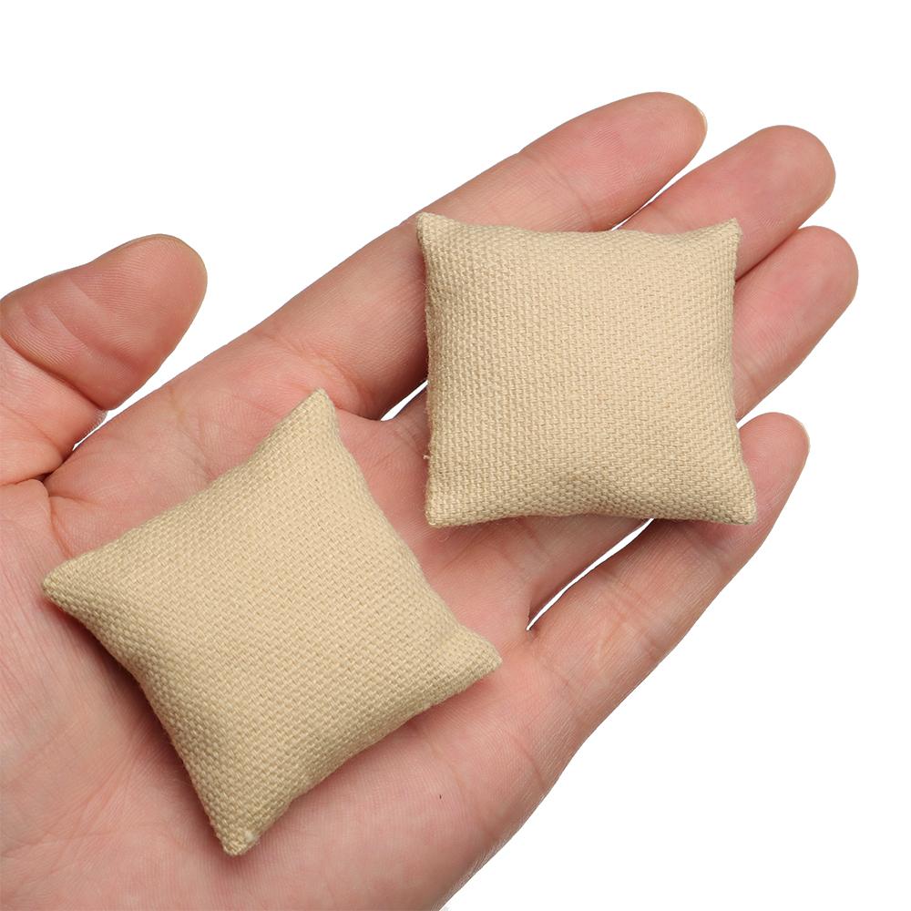 Sofa Doll House Supplies Toys Furniture Miniature Cushions Mini Dollhouse Pillows Doll Accessories