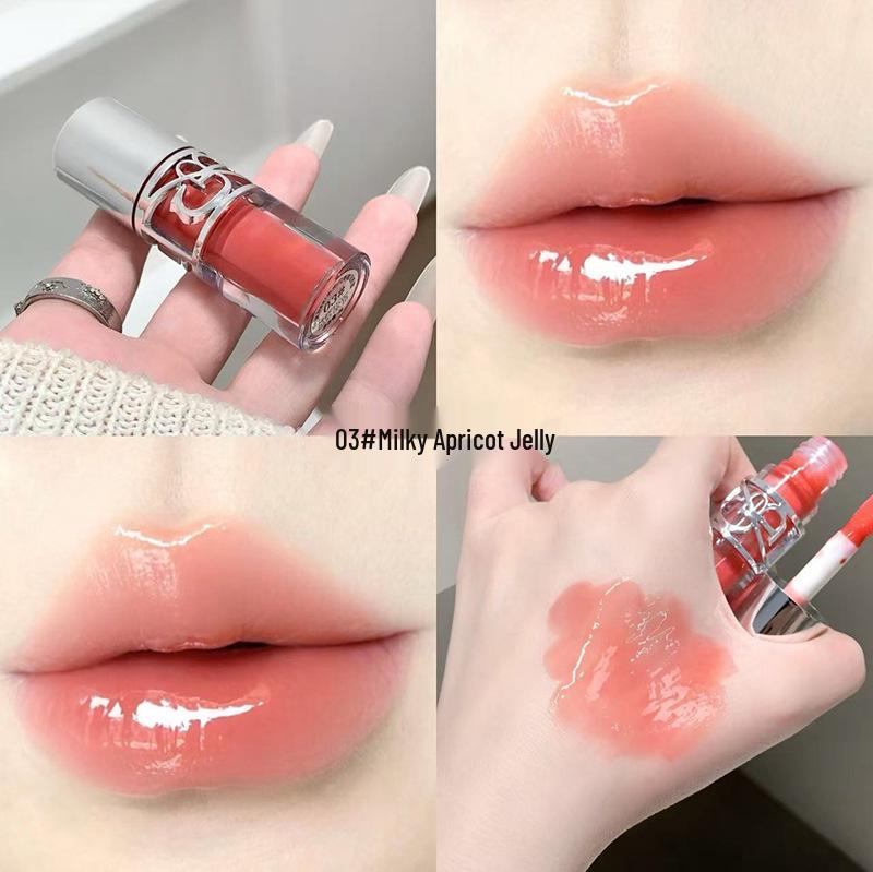 Gege Bear Hydrating Plumping Lip Gloss - Long-lasting, Glossy, and Mirror-like Finish for Plump Lips 2g