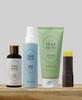 Montherb Basic Recommended Set For Severe Skin Problems 4 Types Care Essence 100ml + Soothing Booster 150ml + Ato Cream 160ml + Essence Balm 18g