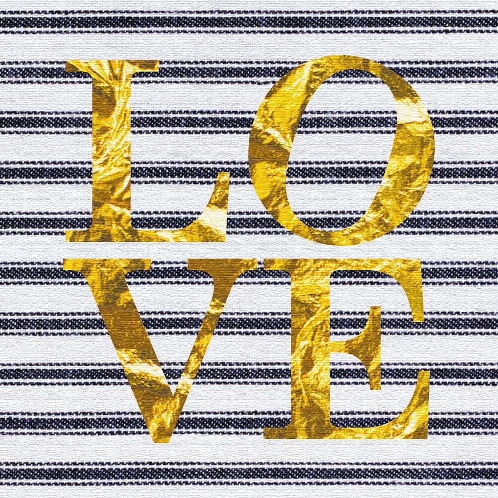Border Love Art Panel 57cm X 57cm L Size Made In Japan Poster Stylish Interior Decor Living Room Interior Pop Fashion Art Fabric Panel popa-1703-01-L