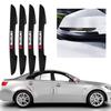 TLIN5 4pcs Rubber Car Door Edge Anti-collision Stickers Protector Strip Accessories For Suzuki Ignis Alto Grand Vitara Swift Jimny SX4