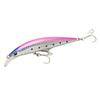 Steel Sea Fishing Artificial Hard Bait Minnow Lure for Sea Bass-Trolling with Hooks 30g/46g Saltwater Use