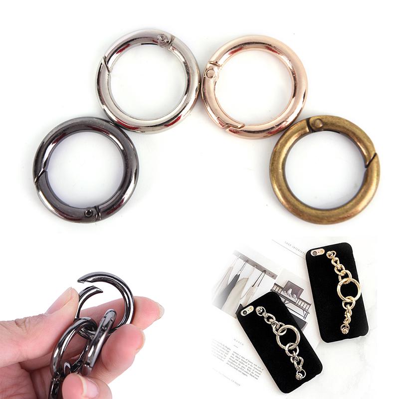 Buy 10Pcs Metal HIgh Quality Women Man Bag Accessories Rings Hook Key