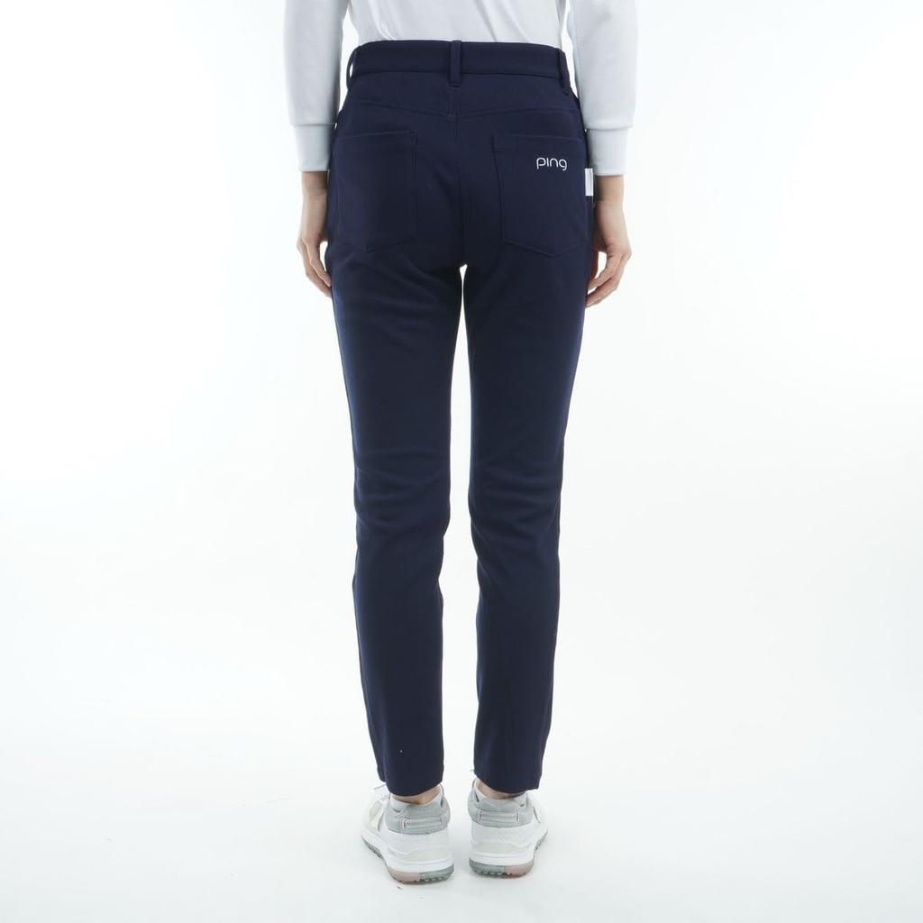 Warm Corduroy Pants Golf Cold Protection S [Pin Apparel] Women's (All-Directional Stretch, One-Tuck) / / 622-4231900 120_Navy