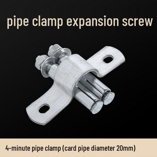 Stainless Steel Double U-Shaped Clamp for Delivery Bed/Galvanized Greenhouse Hose Tube Fastener
