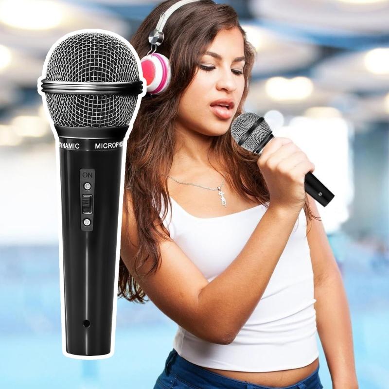 Props Microphones Fake Microphones Props Pretend Microphones Toy Microphones for Kids Toddler, Girls Toy for Teen Girl Gift