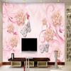 Wallpaper For Walls Modern Flower Wallpaper Butterfly Love Flower Wall Murals Bedroom Living Room Background Wall Paper