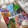 Custom Name Personalized Five Nights at Freddy's Print Carpet, Versatile Home Decor Rug, for Playroom, Apartment, Balcony, Entryway, Hallway Gift