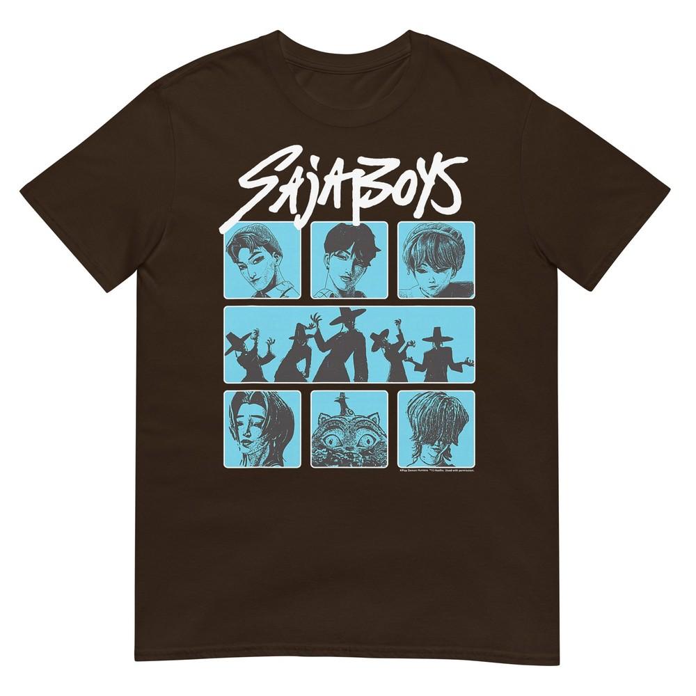 Kpop Demon Hunters Saja Boys Demon Group Poster Tshirt