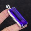 Faceted African Amethyst Pendant Original Gemstone Pendant Handmade Jewelry 925 Sterling Silver Pendant Statement Pendant Gifts for Mother