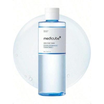 Zero Pore Toner 250ml I Exfoliating & Hydrating Blue Bottle Water Toner With Aha, Bha, Pha, Niacinamide, And Panthenol