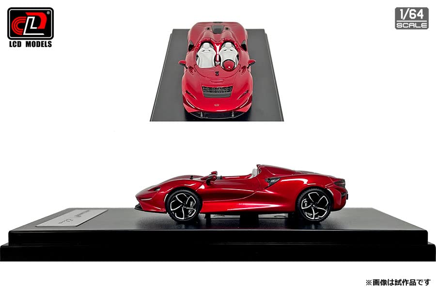 INTERALLIED LCD MODELS 1/64 McLaren ELVA Red Finished Product