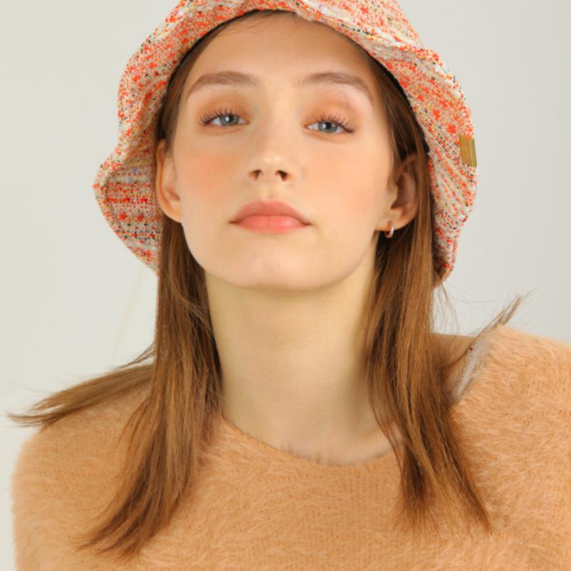 

WHITE SANDS Шляпа-ведро из твида с мерцающей полоской Русалка 2 ЦВЕТА Navy