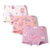Girls' Pure Cotton Cartoon Boxer Briefs - Breathable School Shorts