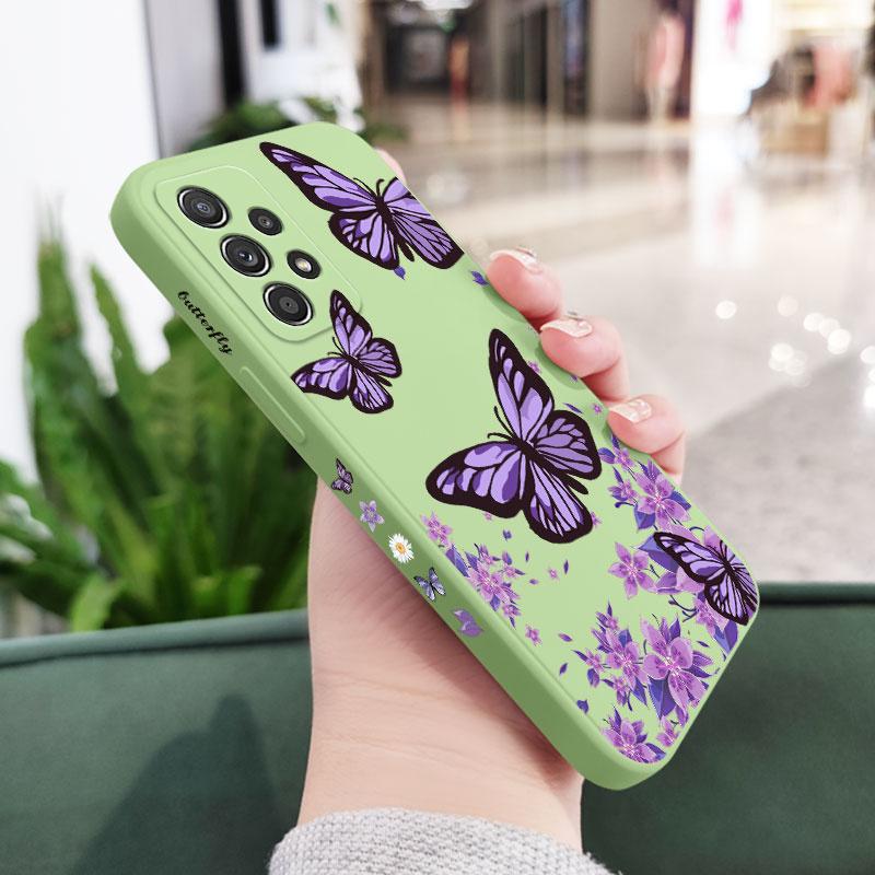 

Purple Butterflies Case For Samsung A56 A54 A36 A34 A26 A24 A17 A16 A14 A73 A53 A33 A13 A72 A52 A32 A15 A25 A35 A22 A07 A06 Samsung A35 5G