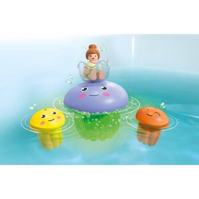 PLAYMOBIL Junior 71439 Famille de méduses, Junior AQUA Tinti, Jouet pour le bain, Dès 12 mois