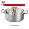 Danshizhiyuan 201 Stainless Steel Induction Cooker Deep Soup Pot
