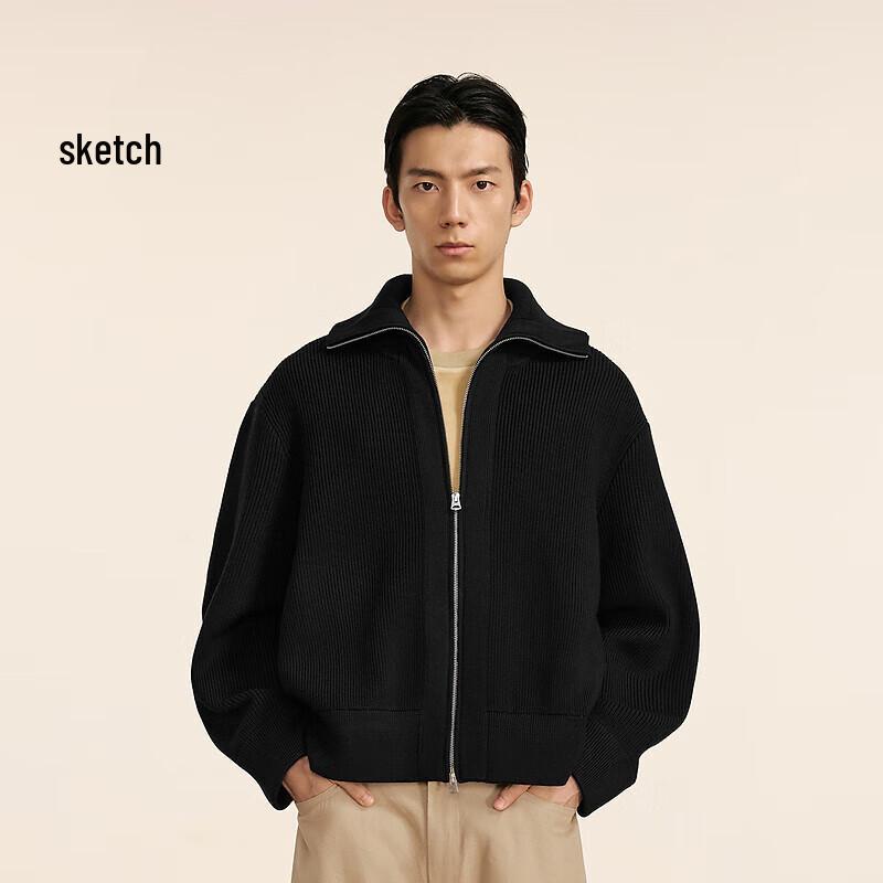 

Мужской толстый кардиган CROQUIS с воротником, зима 2024 M