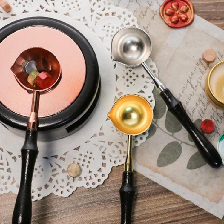3 Pcs/Set Wax Sealing Melting Spoon Wax Seal Spoon Sealing Stamp Melting Spoon for Wax Seal Stamp Envelope