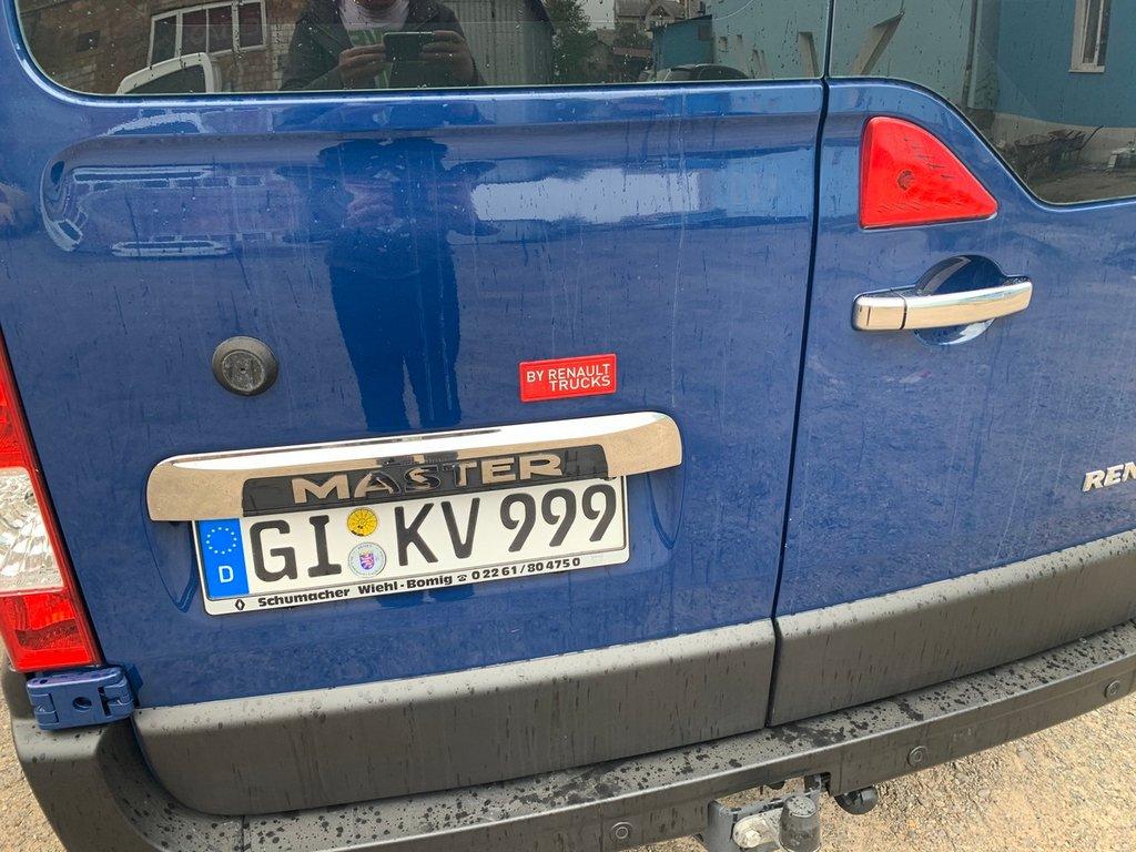 

Планка над номером (нерж.) для Nissan NV400 2010-2024 гг