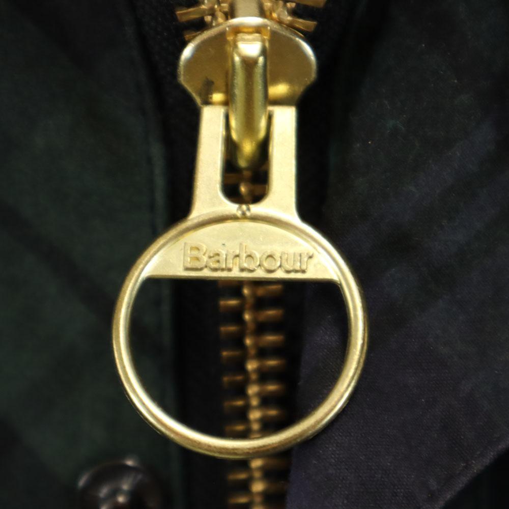 Barbour Made in Bulgaria Black watch SL DURHAM oiled jacket 38 Navy other Men's Used