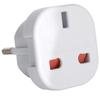 Pure Copper EU/US/AU to UK Safety Shutter Power Adapter