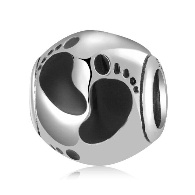 Nouveau cadeau de bricolage élégant perles en argent sterling 925 croix de foi arbre de vie animal de compagnie chat chien ajustement breloques bracelet femmes fabrication de bijoux