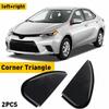 2/Car Side Mirror Corner Triangle Cover Trim Fits For Toyota Corolla 2014-201 B