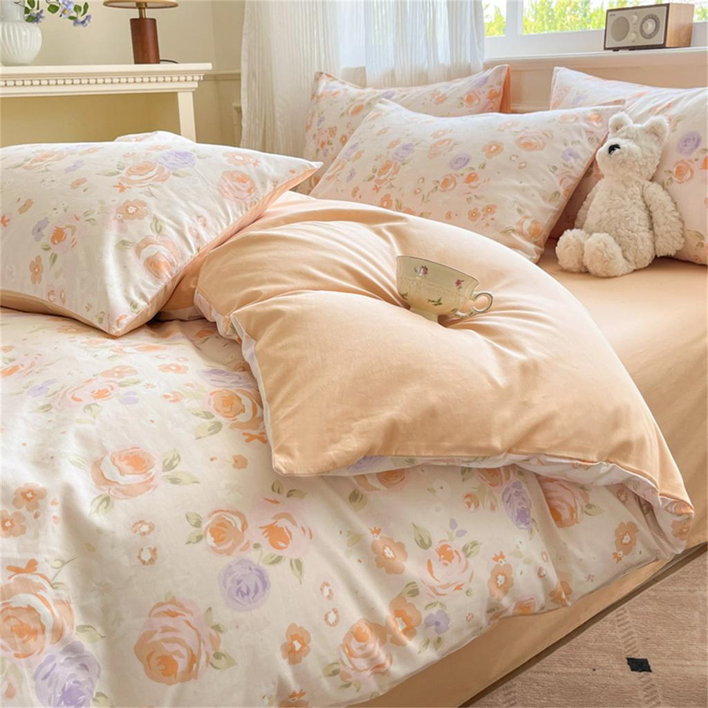 Rural Style Cotton Small Fresh Floral Print Three/four Piece Set [multiple Options]