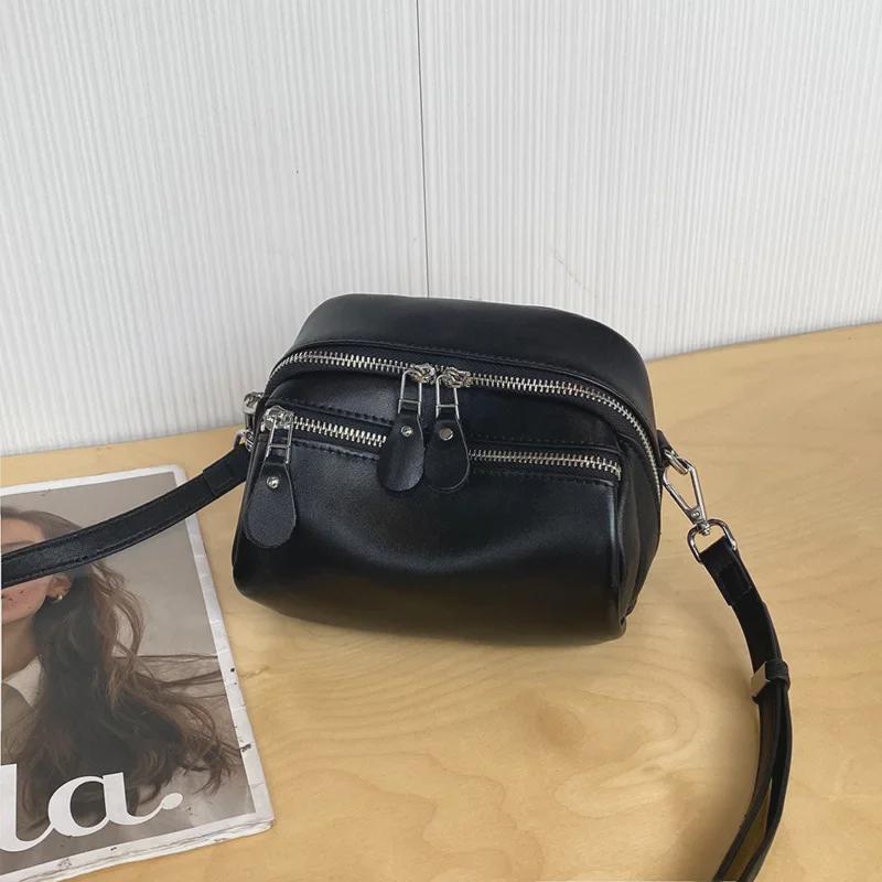 

Женская сумка-мессенджер из воловьей кожи в стиле ретро 2024 года — универсальный нишевый дизайн с высококачественной мягкой кожей