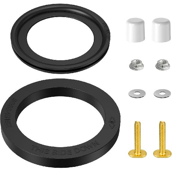 RV Toilet Seal Replacement for Dometic 300 310 320 Toilet Seal Gasket Kit - Replace Part #385311658, 2-Pack