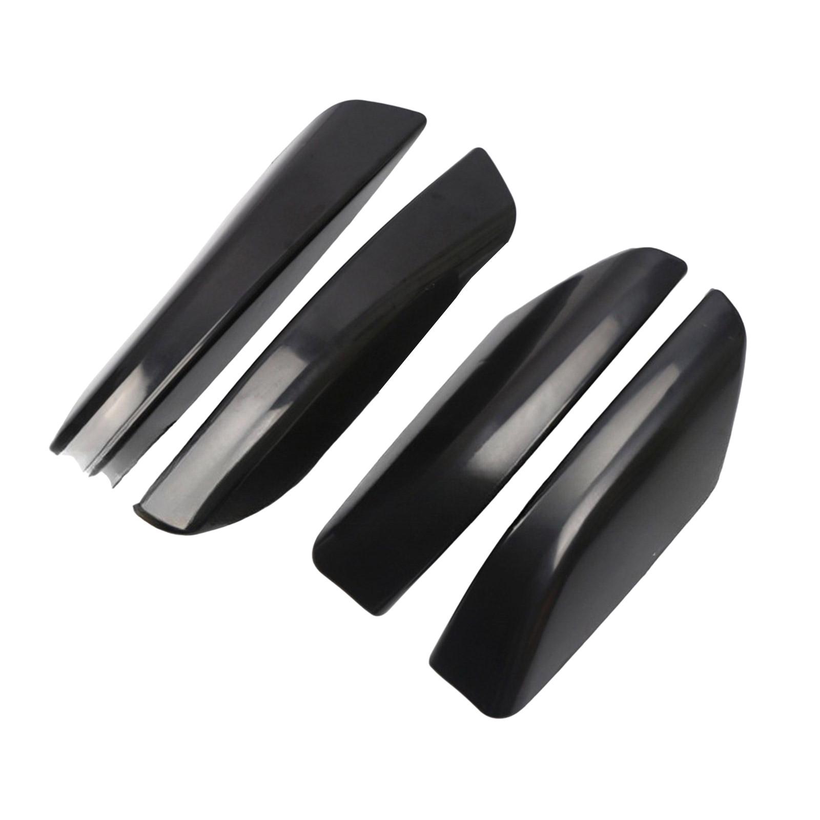 

Roof Rails Rack Leg Cover Automotive Modification Accessories Roof Rack End Caps Protection Cover for 2010-2020 чёрный